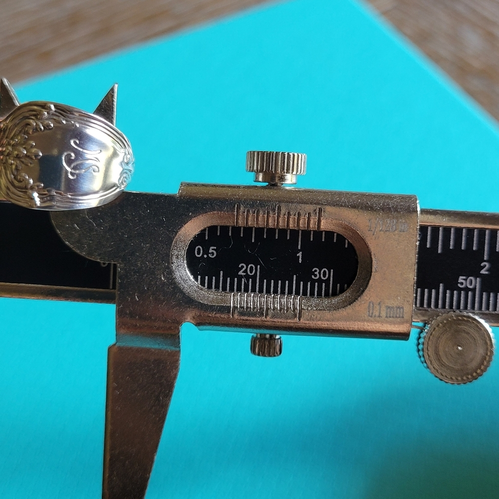 1890 Tiffany &Company Broom Corn Spoon Ring in Sterling Silver #69 - Picture 14 of 17